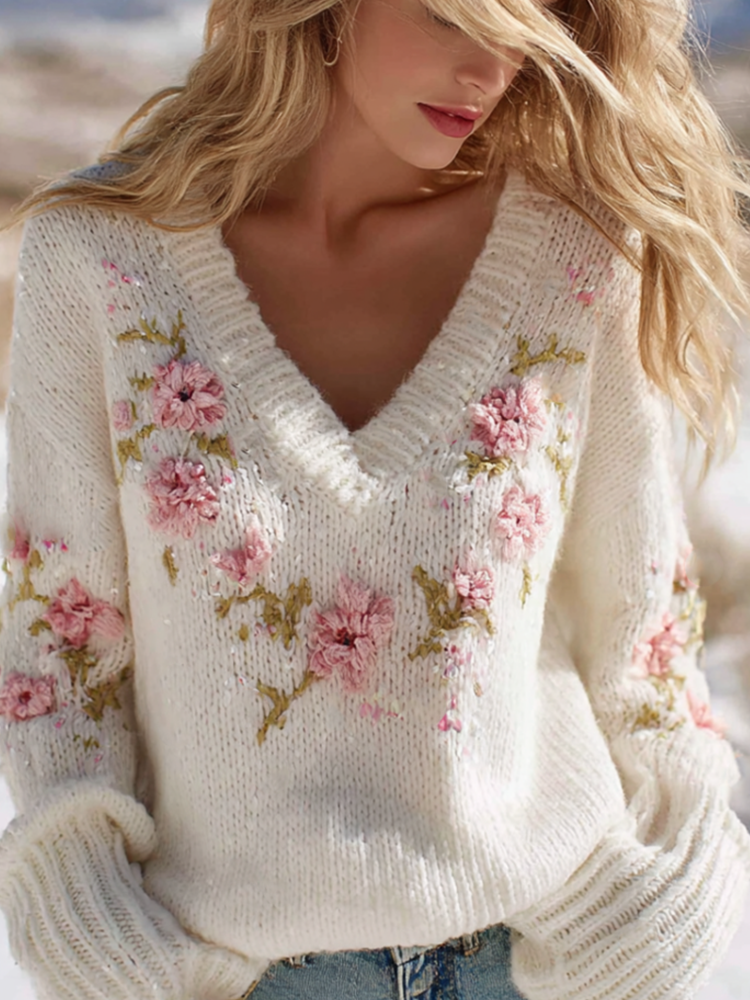 Weekend Buttoned Sweater
