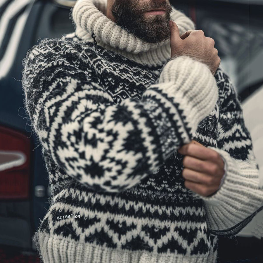Classic Buttoned Sweater