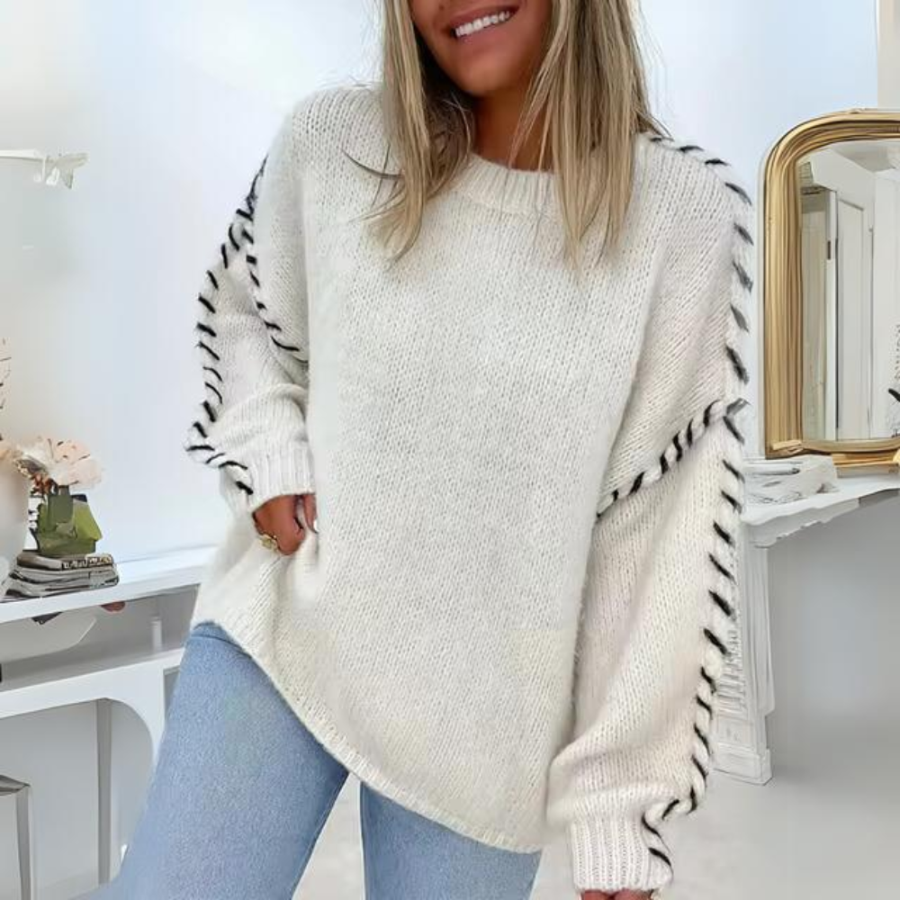 Relaxed Cable Sweater