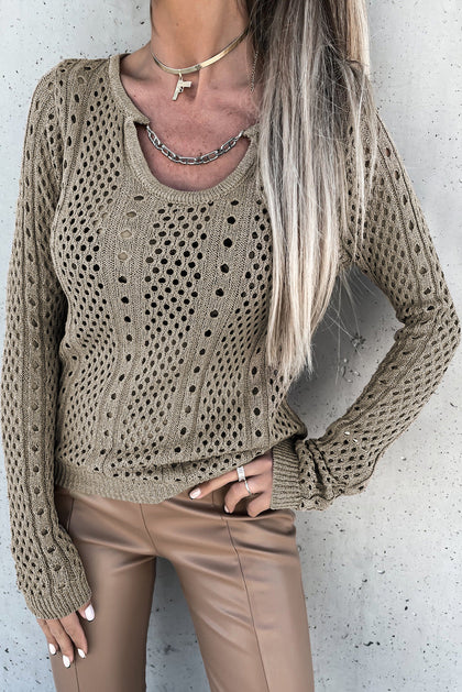 Warm Cable Sweater