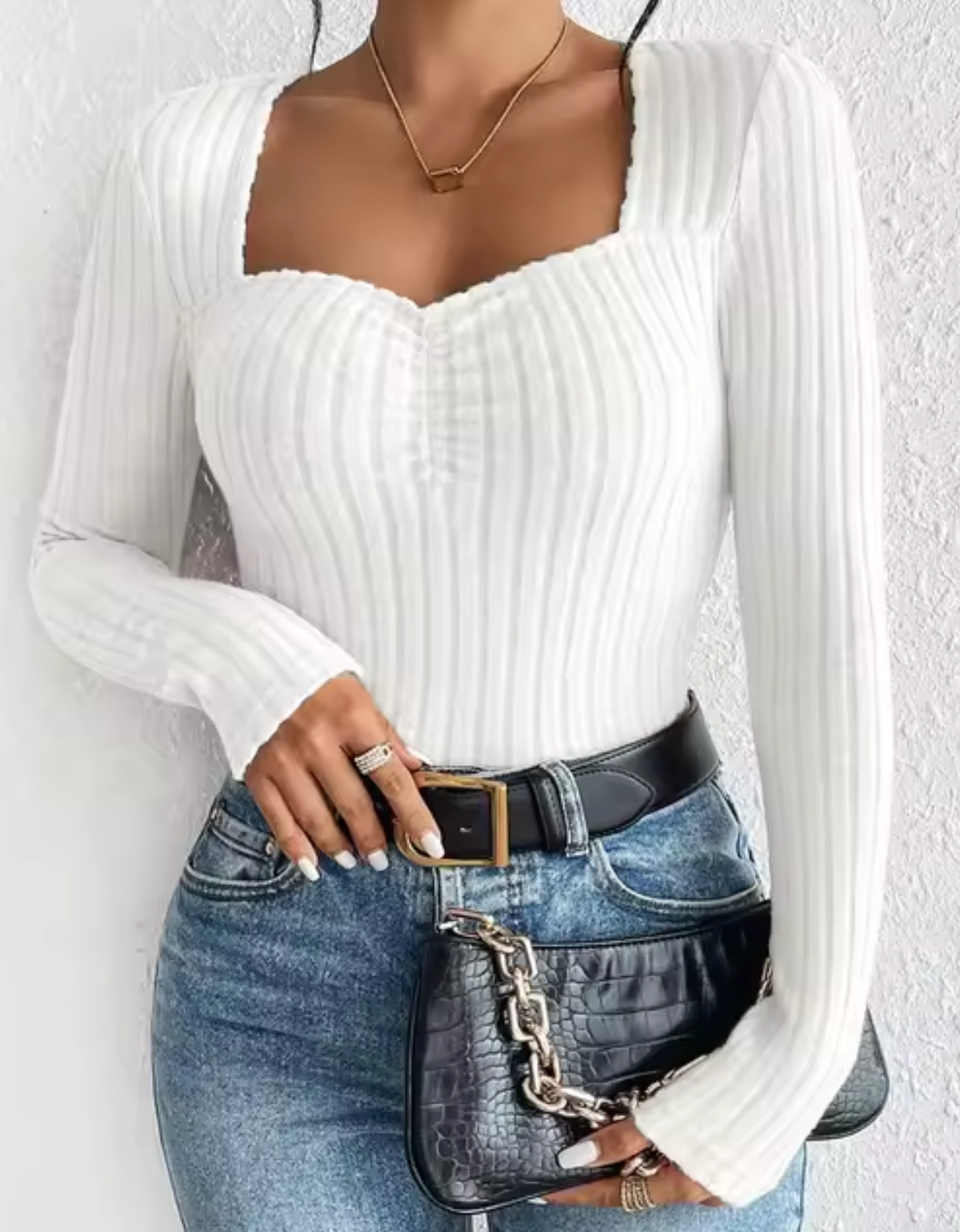 Easy Buttoned Sweater