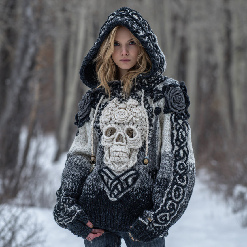 Textured Cable Sweater