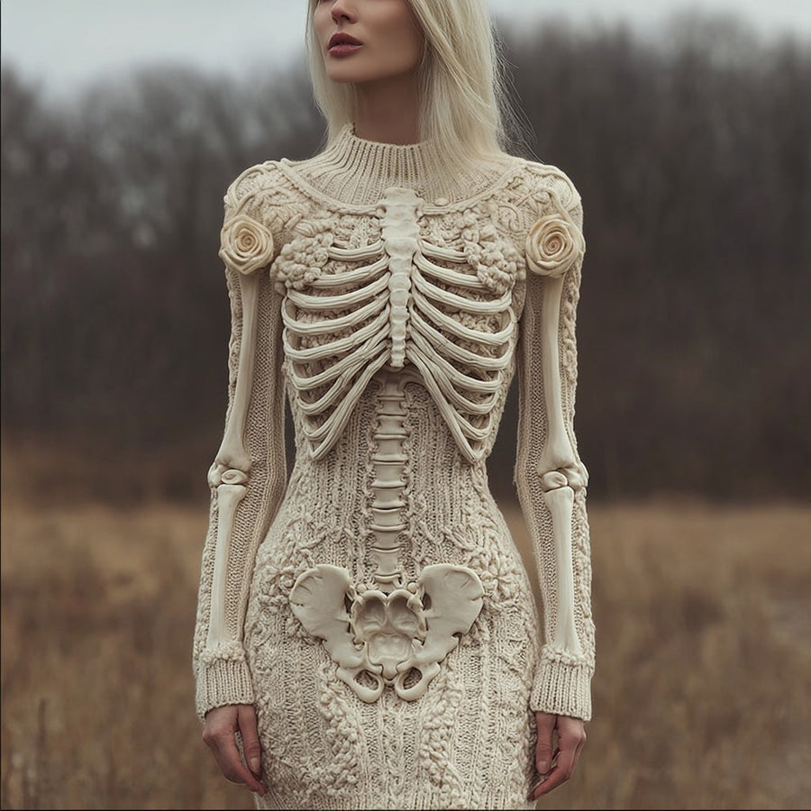 Textured Cropped Sweater