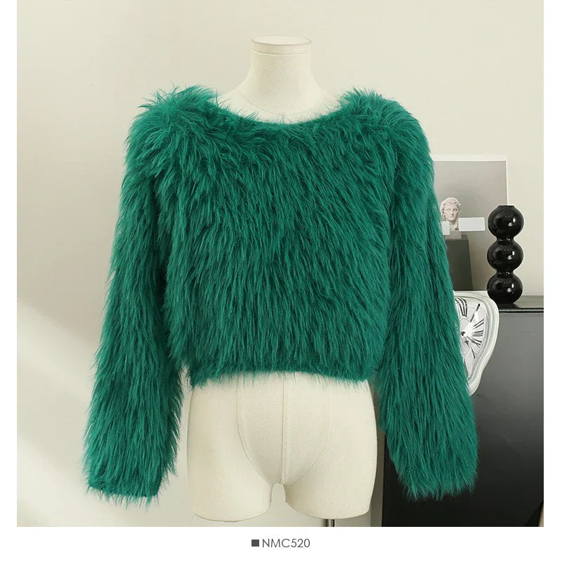 Cozy Cropped Sweater