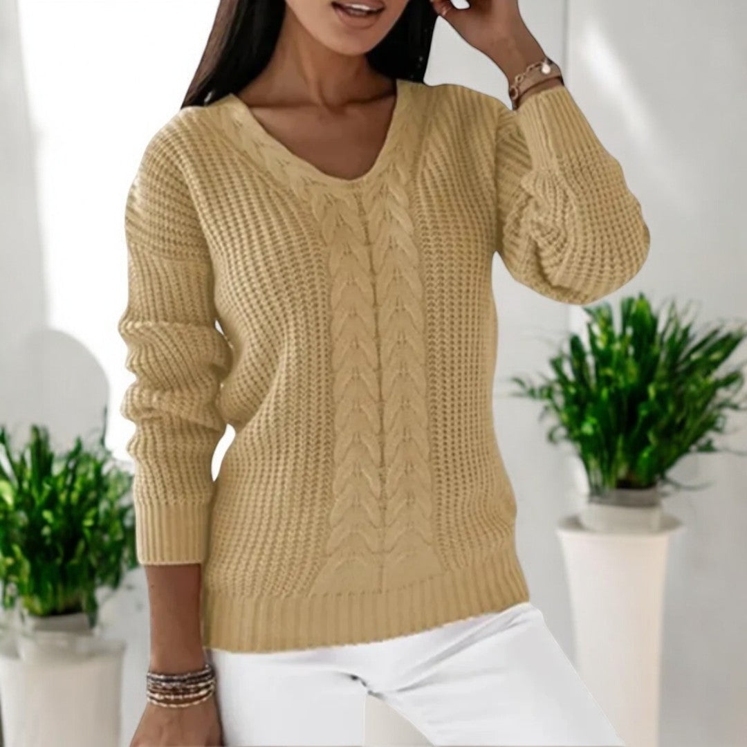 Warm Striped Sweater