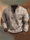 Textured Striped Sweater