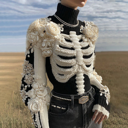 Casual Ribbed Sweater