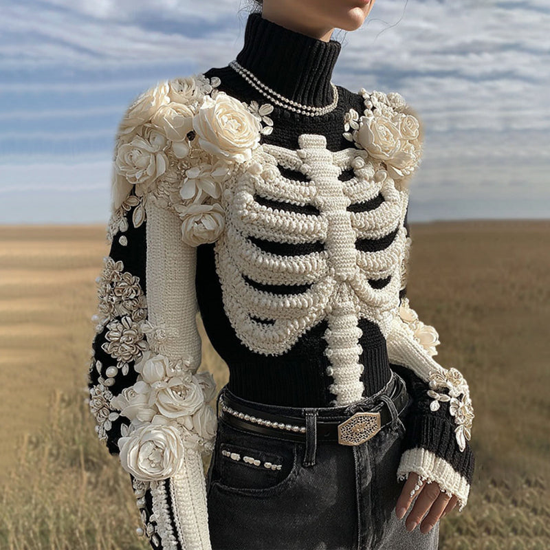 Casual Ribbed Sweater