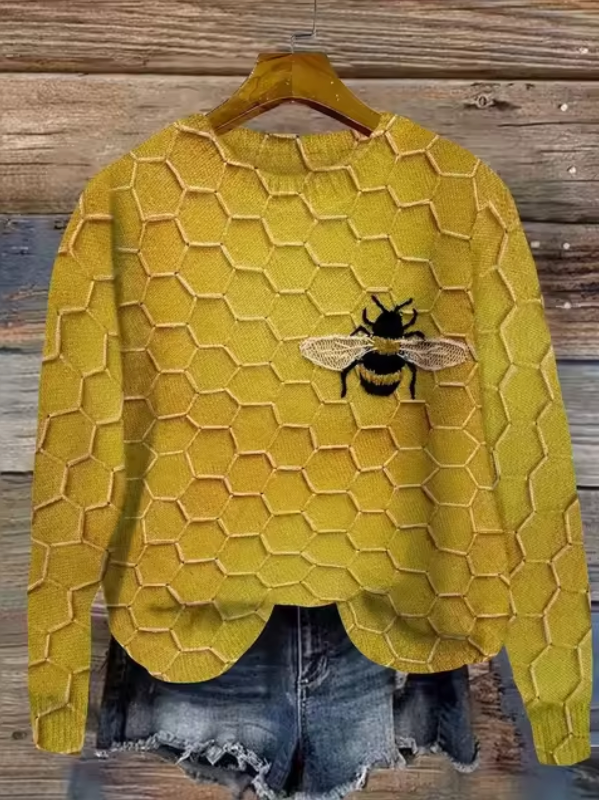 Casual Buttoned Sweater