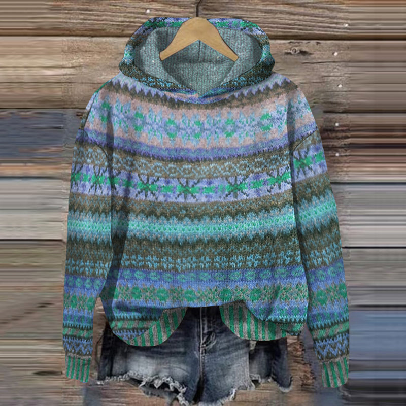 Textured Ribbed Sweater