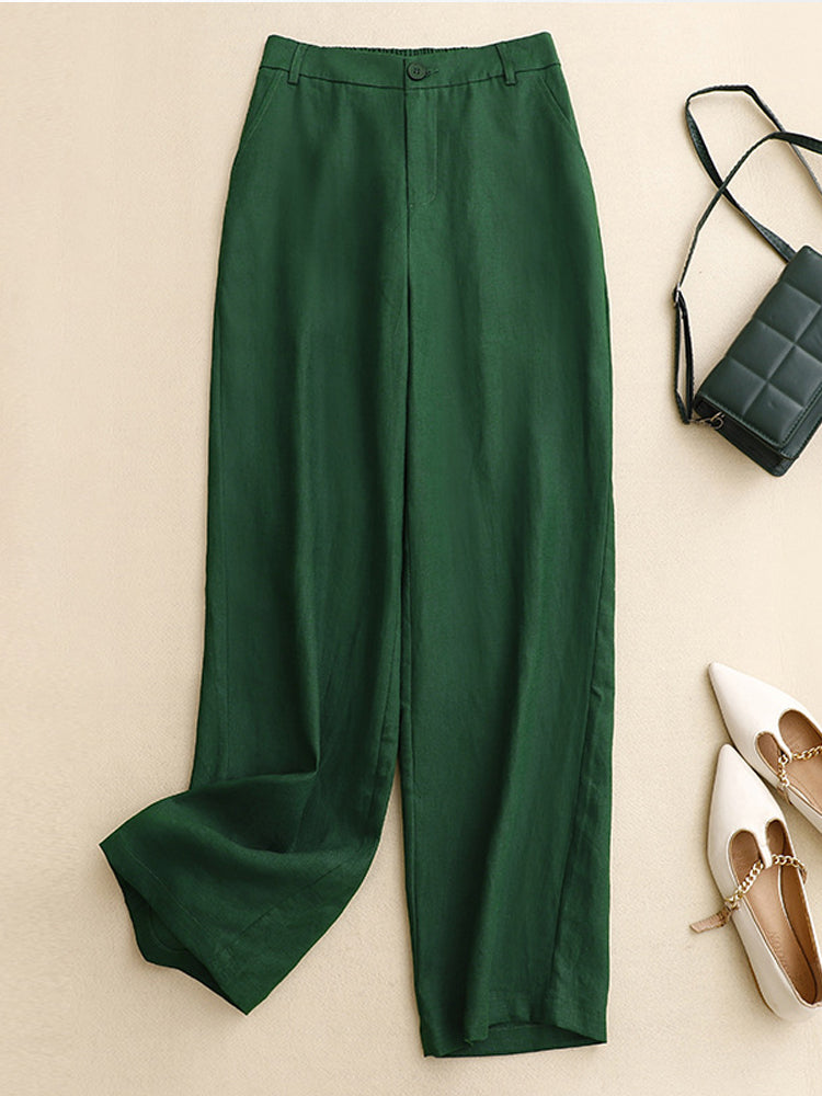 Soft Pleated Pants