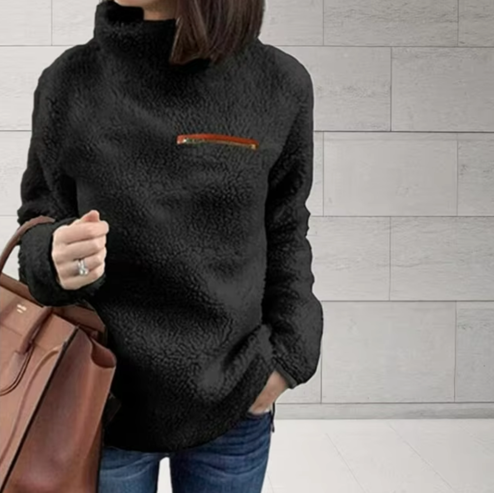 Soft Cropped Sweater