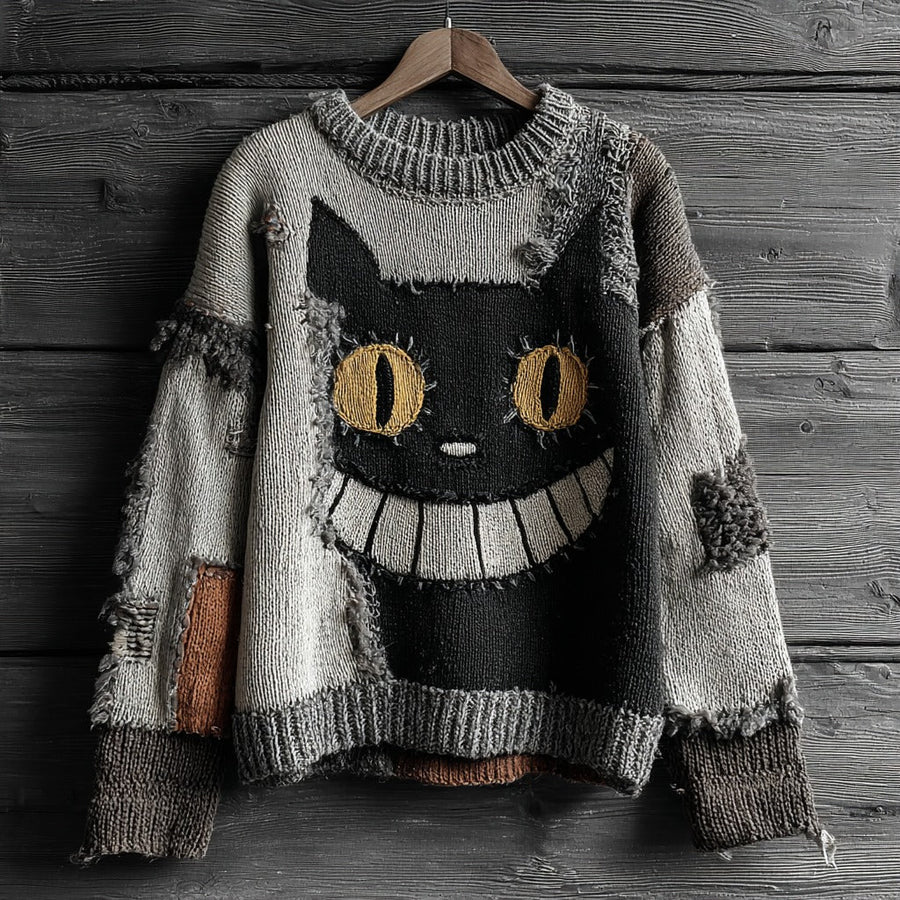 Textured Striped Sweater