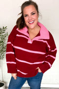 Casual Striped Sweater