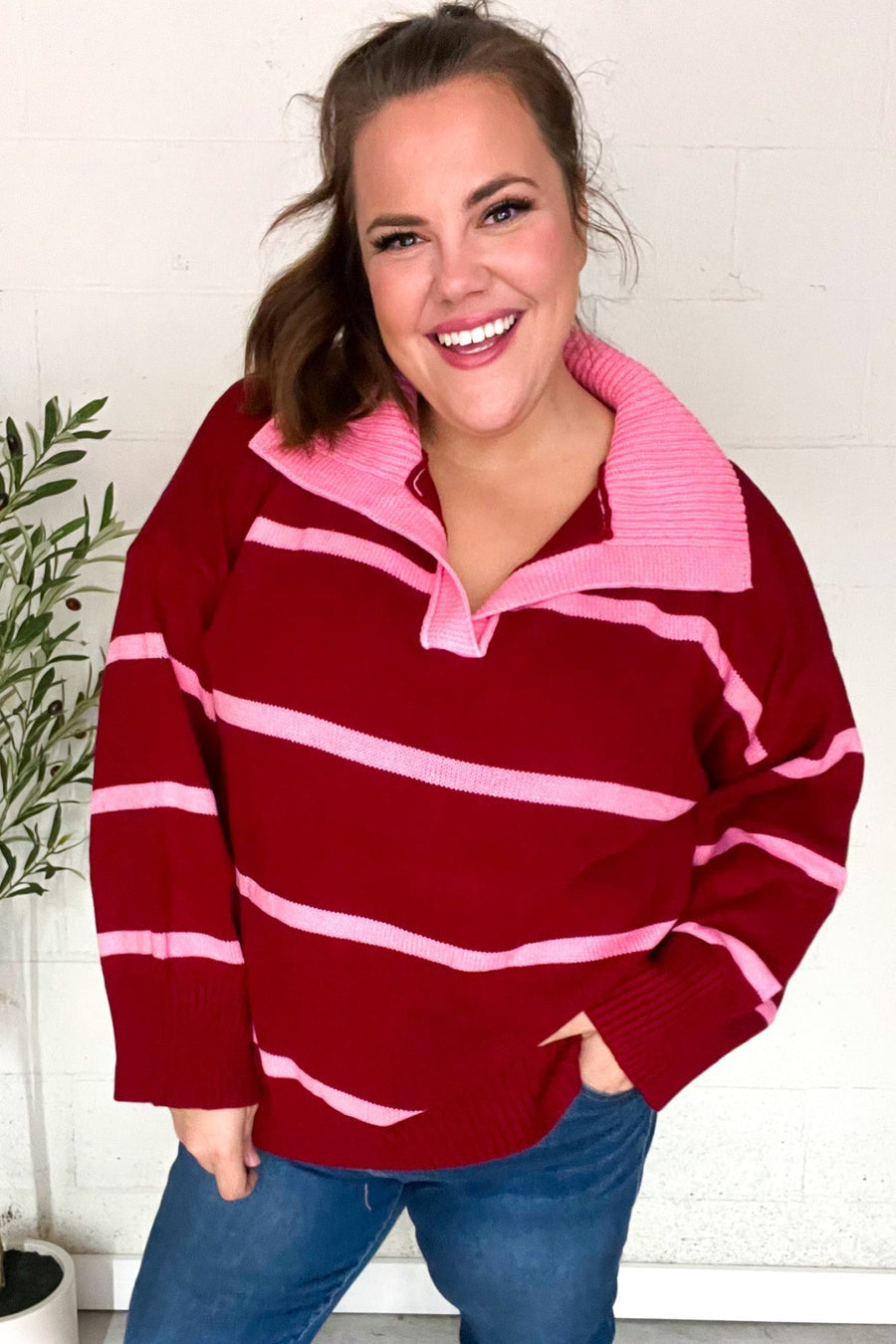 Casual Striped Sweater