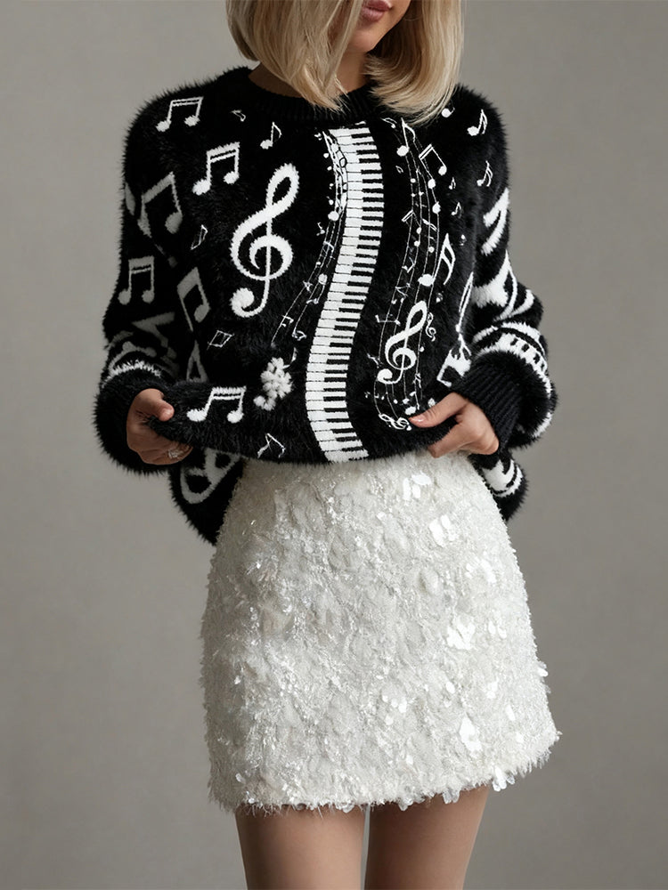 Casual V-Neck Sweater