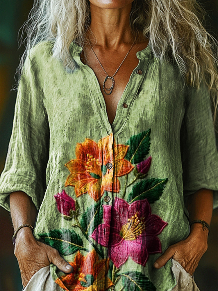 Relaxed Buttoned Shirt
