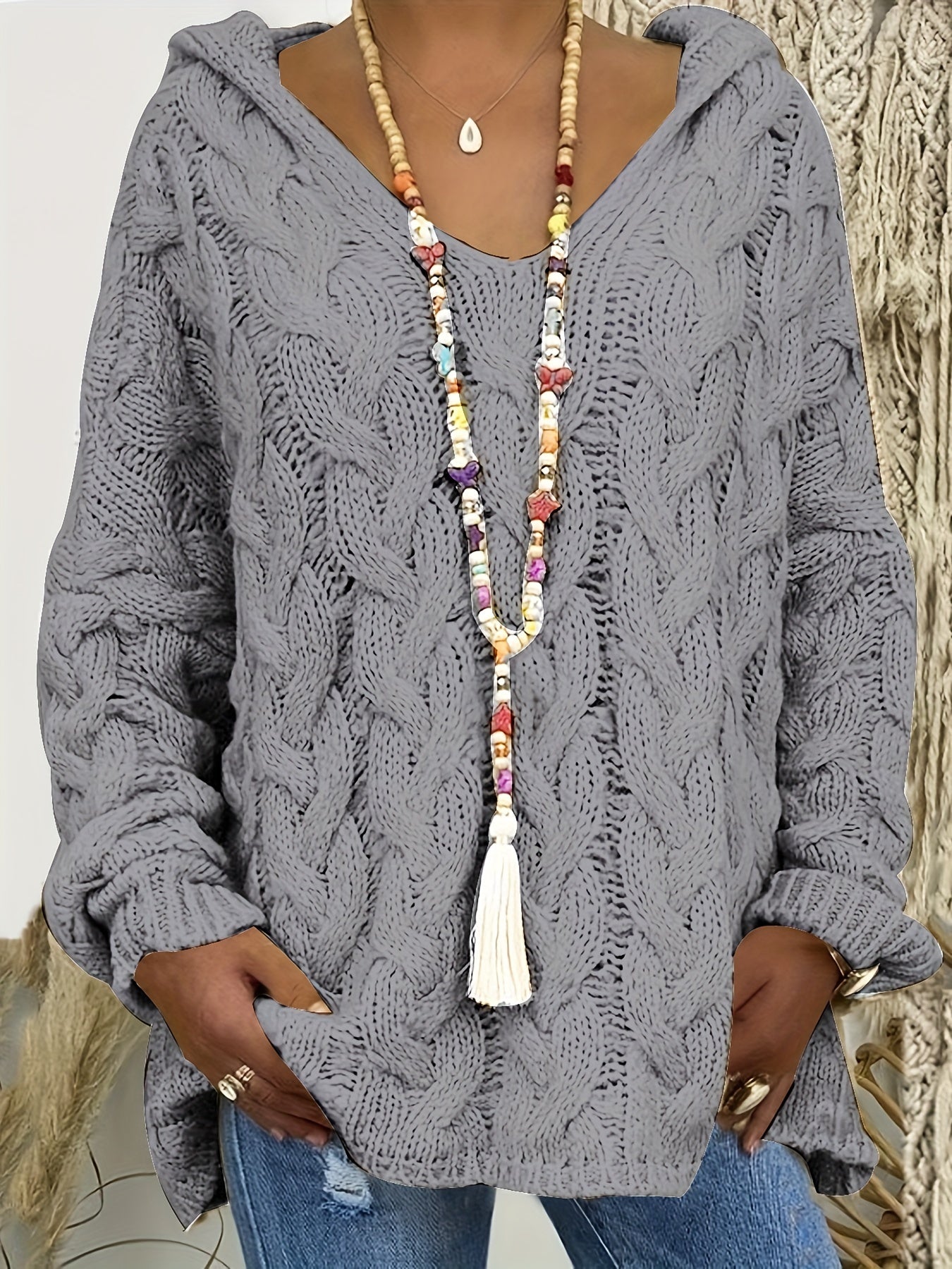 Warm Buttoned Sweater