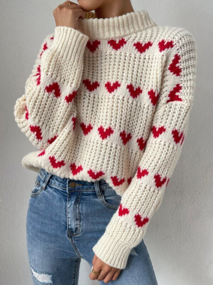 Casual Cropped Sweater