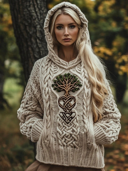 Relaxed Buttoned Sweater