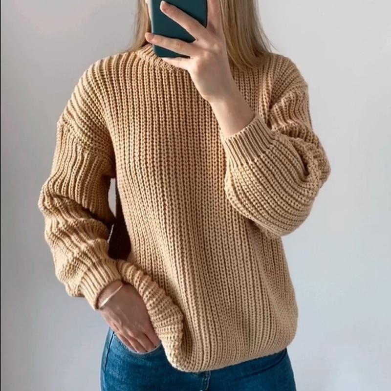 Textured Knit Sweater
