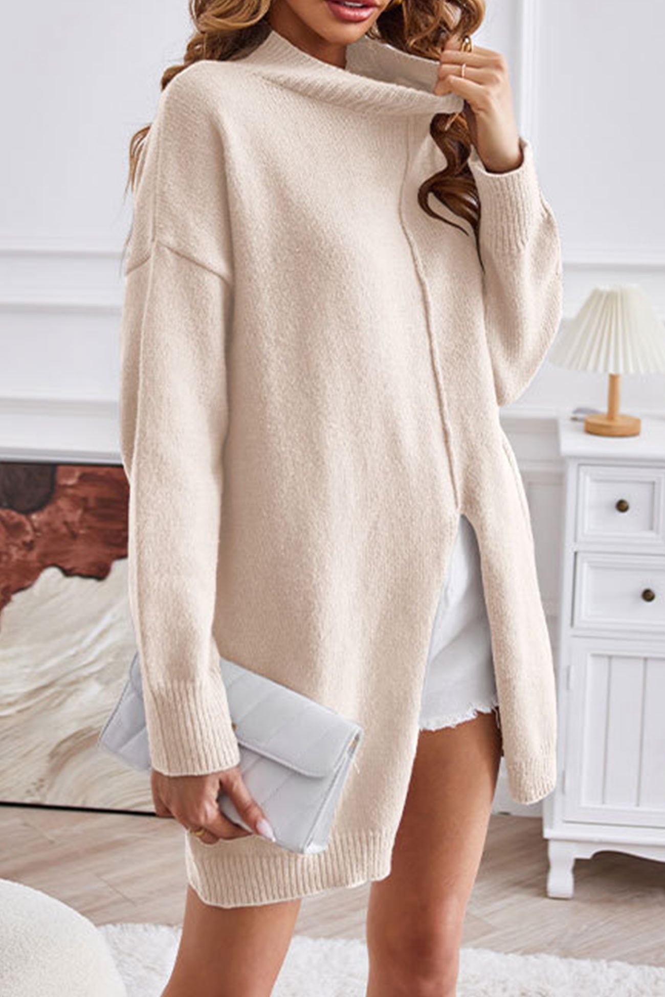 Everyday Buttoned Sweater