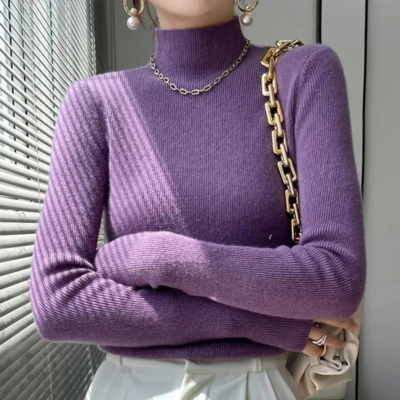 Soft Ribbed Sweater