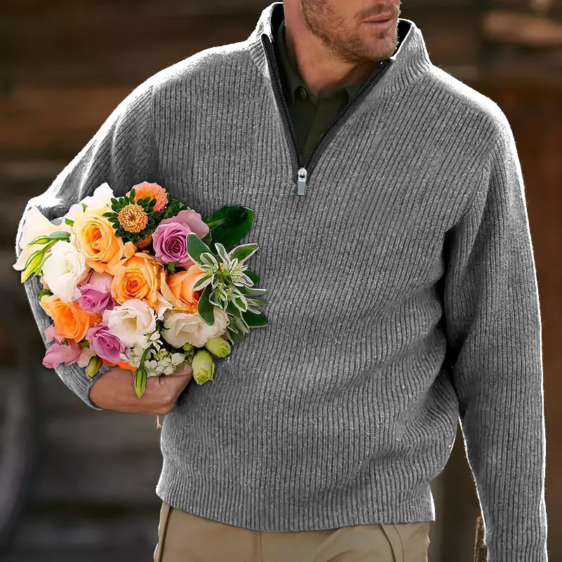 Everyday Buttoned Sweater