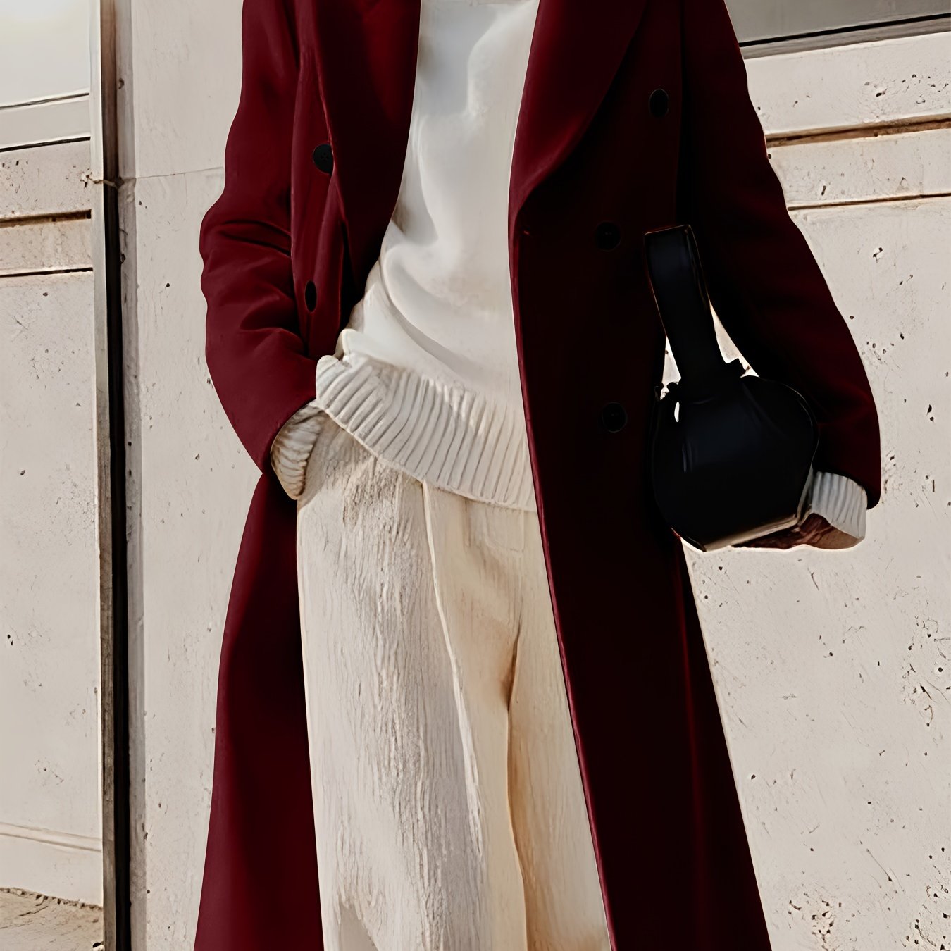 Cozy Textured Coat