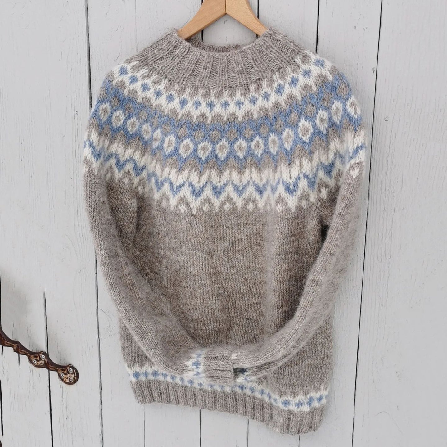 Easy Buttoned Sweater