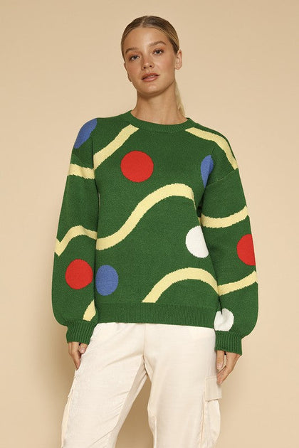 Everyday Buttoned Sweater