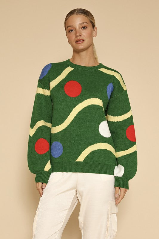 Everyday Buttoned Sweater