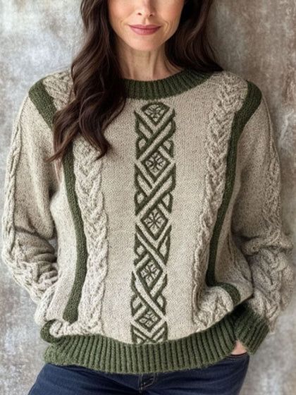 Casual Cable Sweater