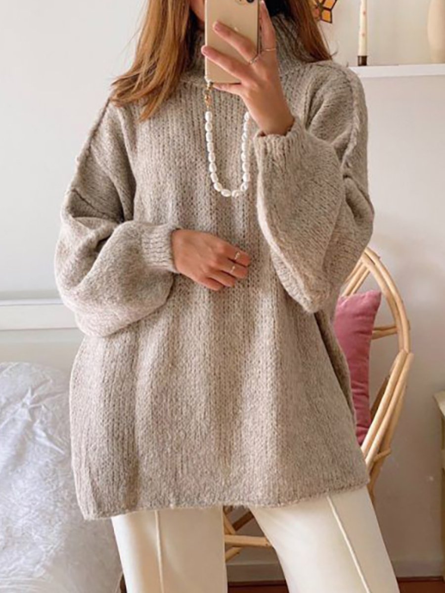 Cozy Buttoned Sweater