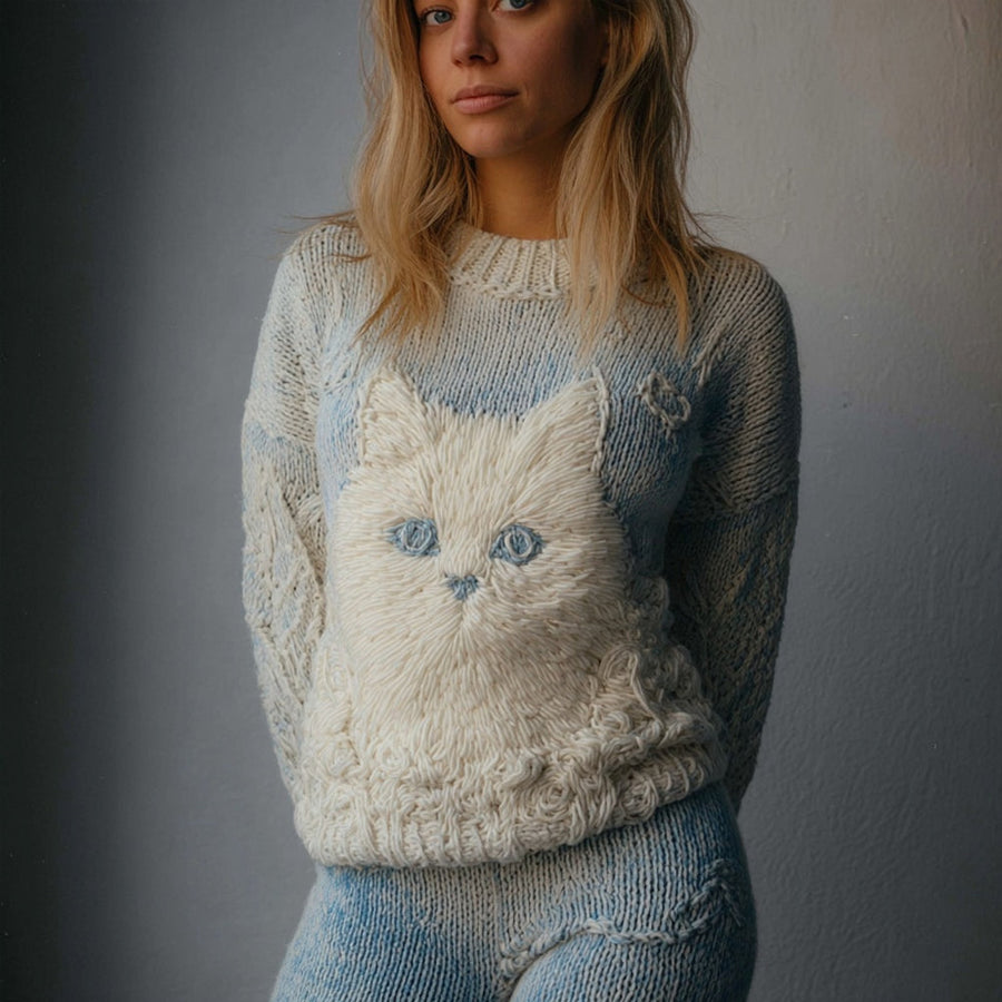 Warm Cable Sweater
