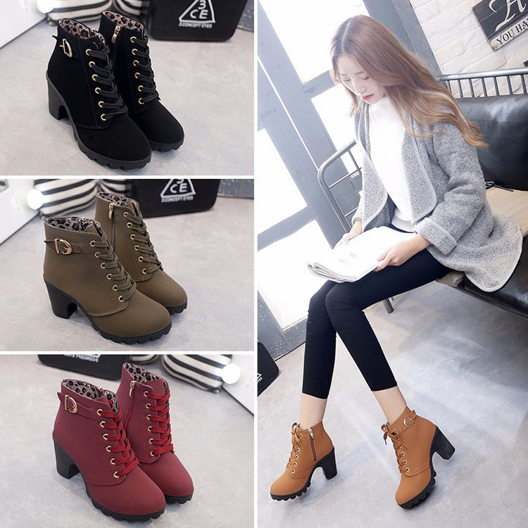 Weekend Block-Heel Boots