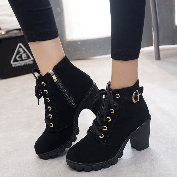 Weekend Block-Heel Boots