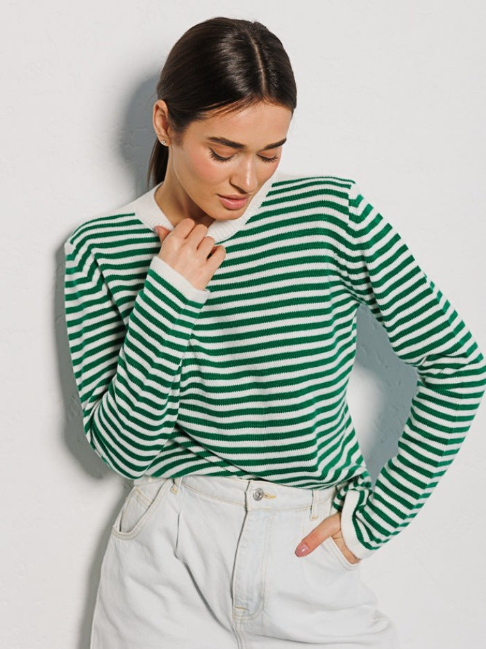 Casual Ribbed Sweater