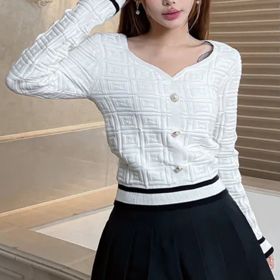 Warm V-Neck Sweater