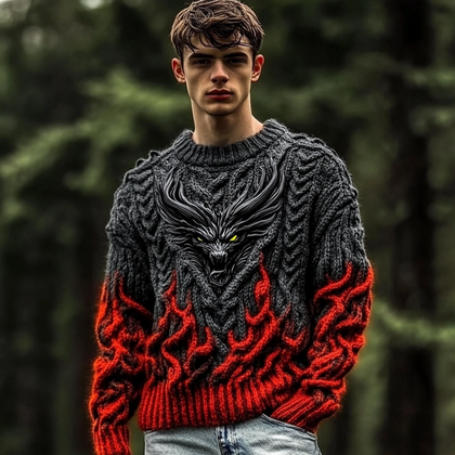 Casual Textured Sweater
