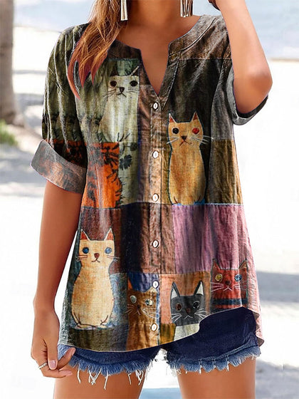 Summer Short-Sleeve Shirt