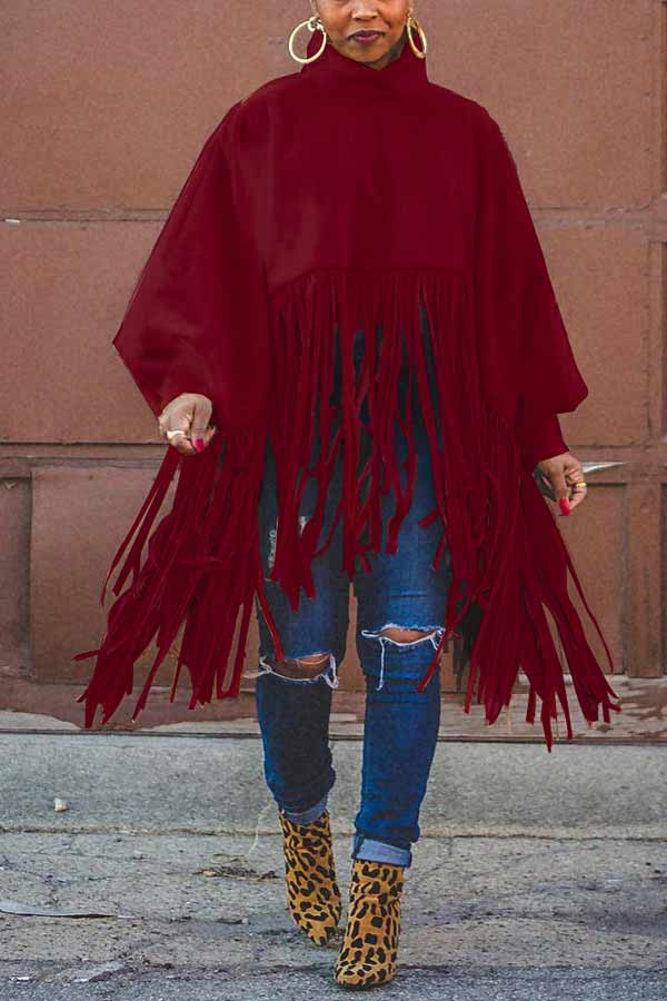 Cozy Buttoned Coat