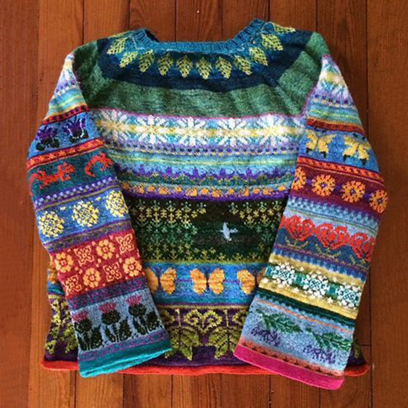 Warm Ribbed Sweater