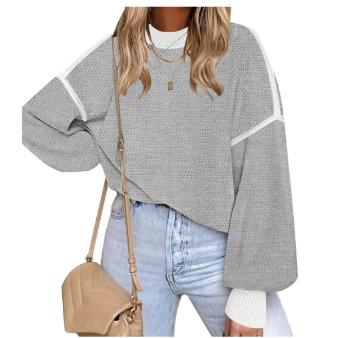Easy Textured Sweater