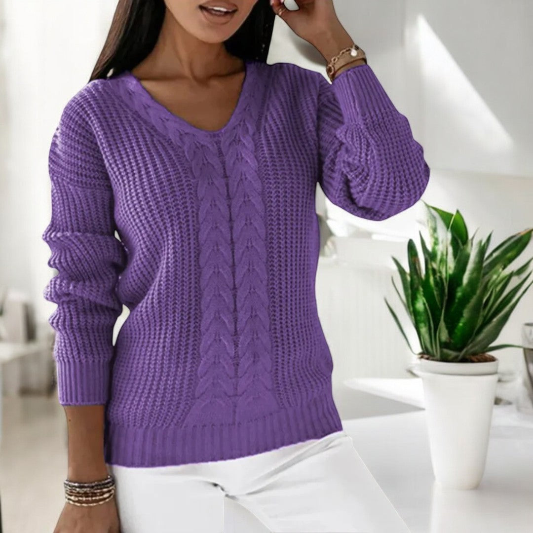 Warm Striped Sweater