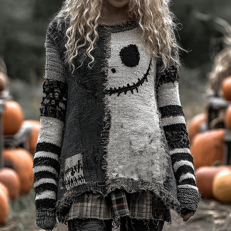 Relaxed V-Neck Sweater