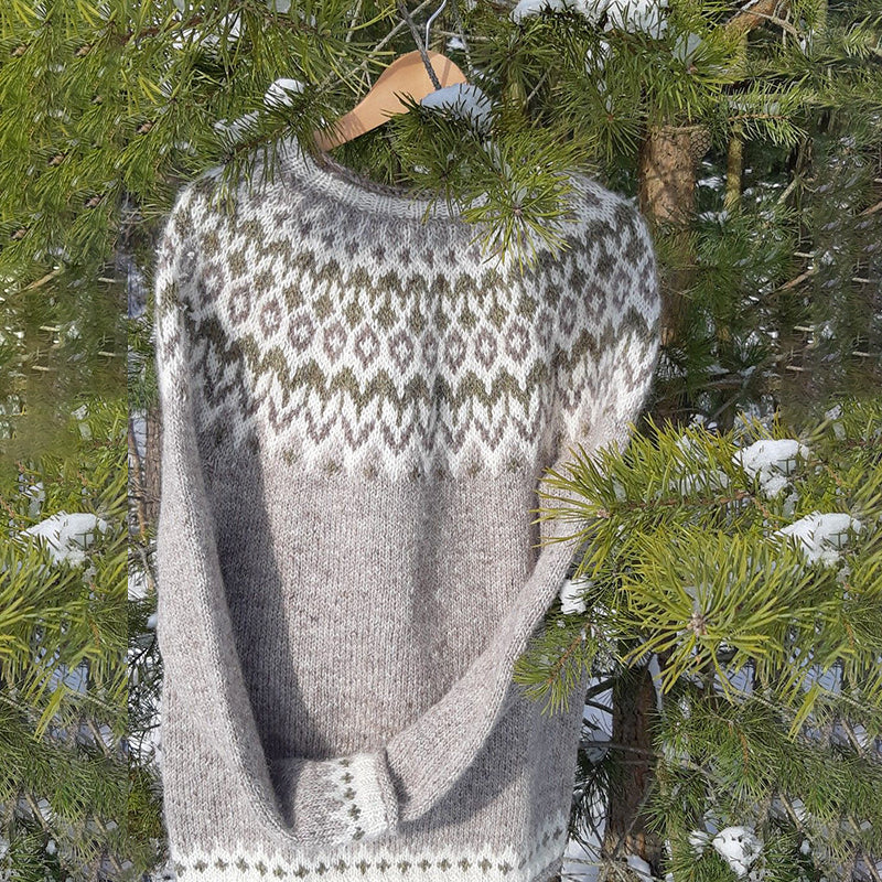 Casual Ribbed Sweater