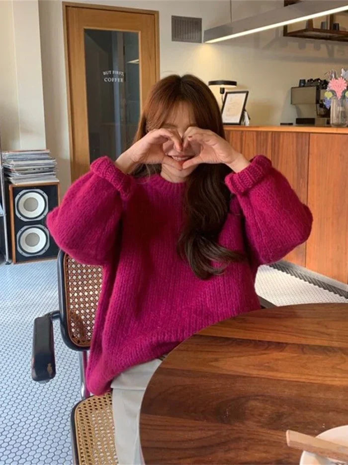 Casual Buttoned Sweater