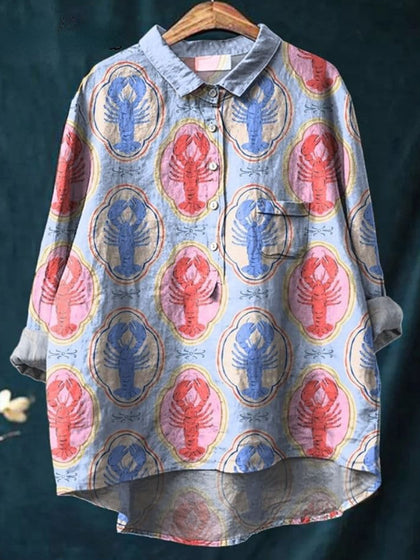 Relaxed Long-Sleeve Shirt