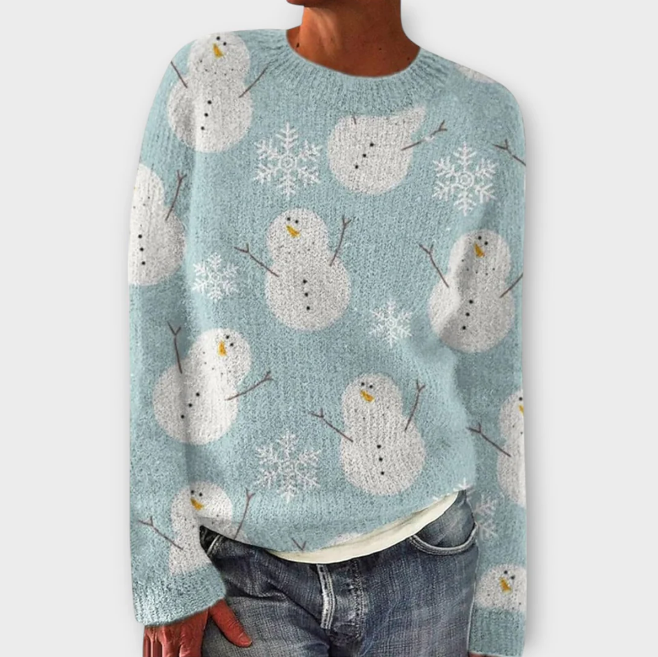 Textured Buttoned Sweater